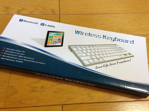 Bluetoothキーボードを買いました-20130514-1