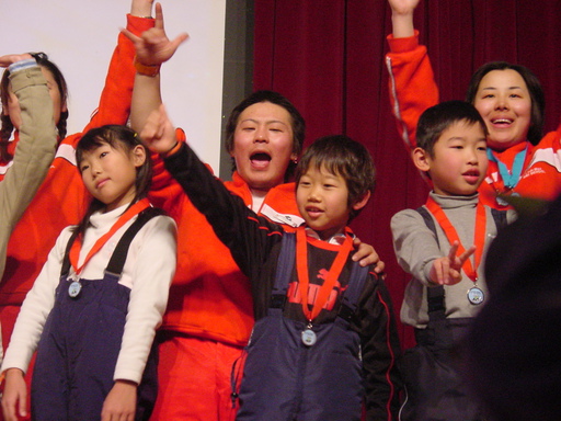 20040306 Ｍ君の表彰