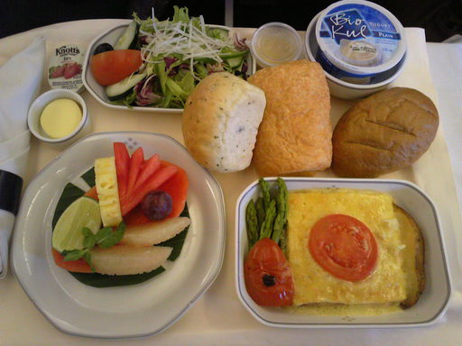 20090136 機内食：洋食