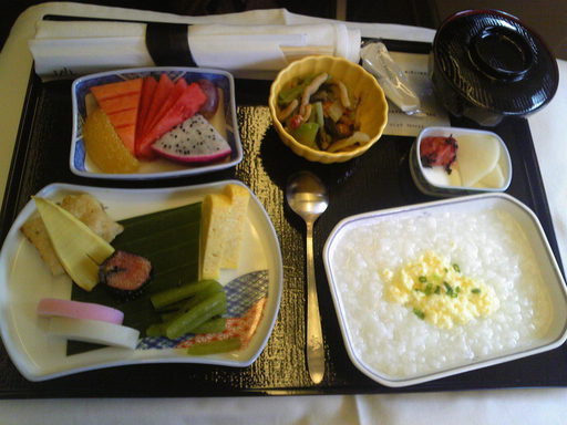 20090137 機内食：和食